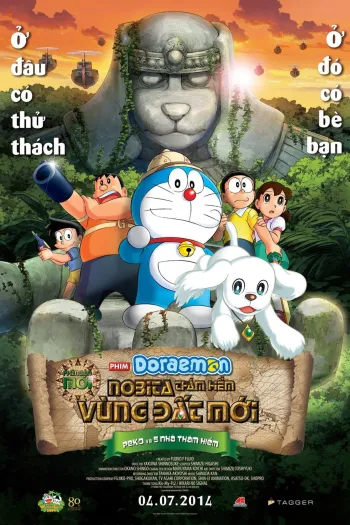 Nobita Và Chuyến Thám Hiểm Vùng Đất Mới - Peko và 5 Nhà Thám Hiểm