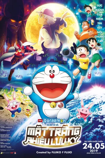 Nobita Và Mặt Trăng Phiêu Lưu Ký 