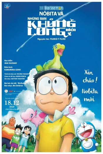 Nobita Và Những Người Bạn Khủng Long Mới
